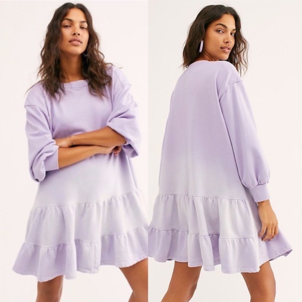 Free People We The Free Sunny Side Mini Dress- Size Small